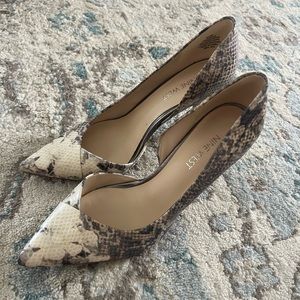 Nine West Snake Pumps